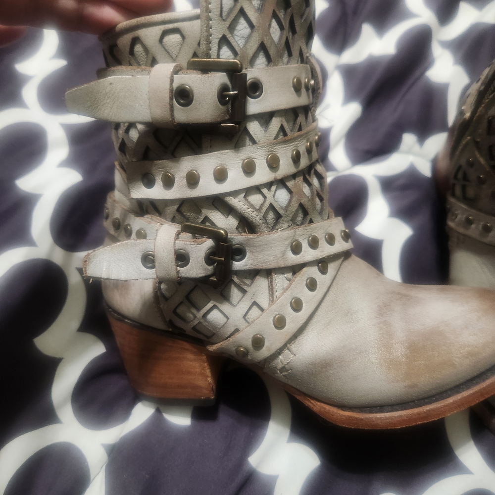 Freebird by Steven Gray and Brown Ankle Boots